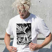 Space Odyssey Adventure Retro Comic T-shirt