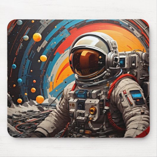 Space Odyssey - Astronaut Muismat (Voorkant)