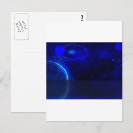 Space Odyssey Briefkaart (Voorkant / Achterkant)