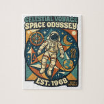 Space Odyssey – Cosmic Adventure for Space Lovers Legpuzzel<br><div class="desc">Embark on a cosmic journey with this inspiring “Space Odyssey” typography design! Perfect for dreamers, explorers, and fans of the mysterious universe, this text-based design captures the spirit of adventure among the stars. Inspired by astronomy, science fiction, and the beauty of the galaxy, this design is ideal for space enthusiasts,...</div>