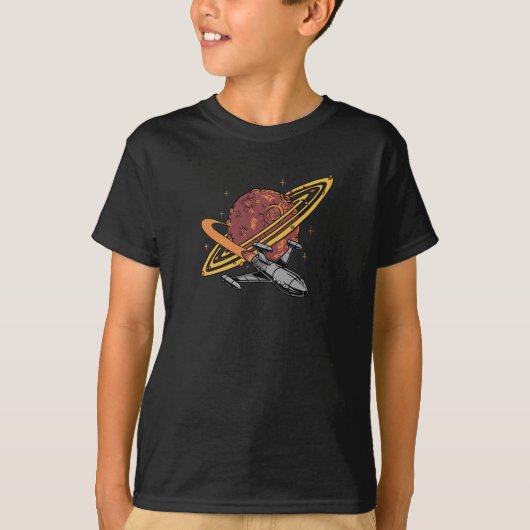 Space Odyssey: Het Geheim van Saturnus T-shirt (Voorkant)