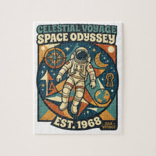 Space Odyssey – Kosmisch Avontuur voor Ruimteliefh Legpuzzel