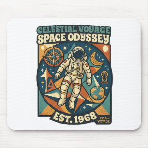 Space Odyssey – Kosmisch Avontuur voor Ruimteliefh Muismat