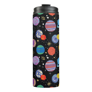 Space Odyssey: planetair patroon Thermosbeker