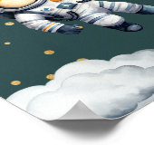 Space One Birthday Welcome Poster (Hoek)