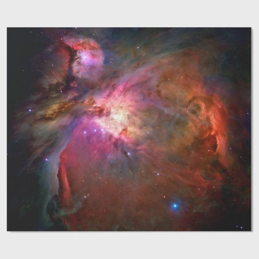 Space Orion Nebula Hubble Astronomy Cadeaupapier (Vlak)