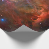Space Orion Nebula Hubble Astronomy Cadeaupapier (Hoek)