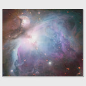 Space Orion Nebula Paarse Astronomie Cadeaupapier (Vlak)