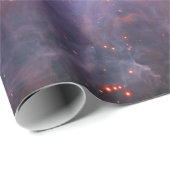 Space Orion Nebula Paarse Astronomie Cadeaupapier (Rol Hoek)