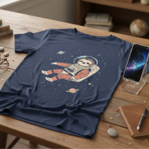 Space Out Sloth — Schattige Astronaut Luiaard