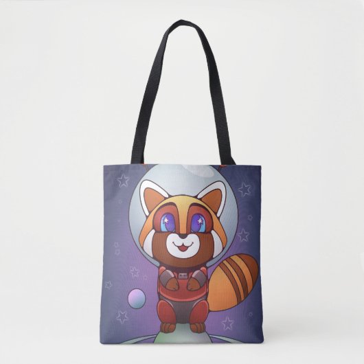 Space Panda Chippy! Tote Bag (Voorkant)