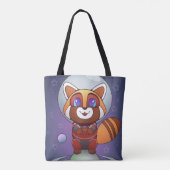Space Panda Chippy! Tote Bag (Achterkant)