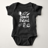 Space Patrol Baby Romper (Voorkant)