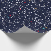 Space Pattern  Cadeaupapier (Hoek)