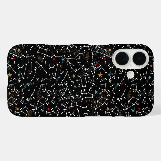 Space Pattern  Case-Mate iPhone Case (Achterkant (horizontaal))