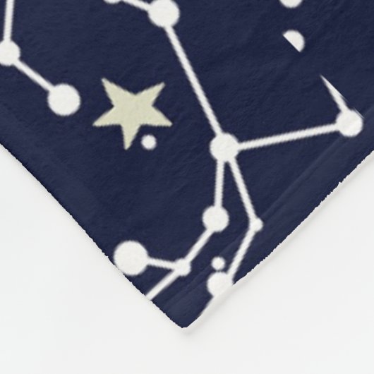 Space Pattern Fleece Blanket (Hoek)