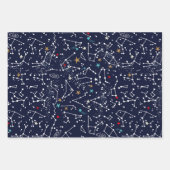 Space Pattern Inpakpapier Vel (Voorkant)