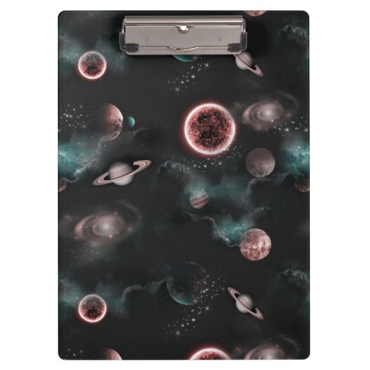 Space Pattern Klembord (Voorkant)