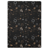 Space Pattern Klembord (Achterkant)