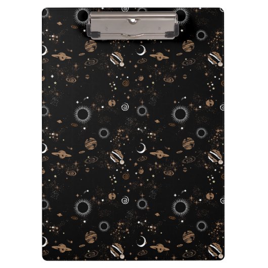 Space Pattern Klembord (Voorkant)