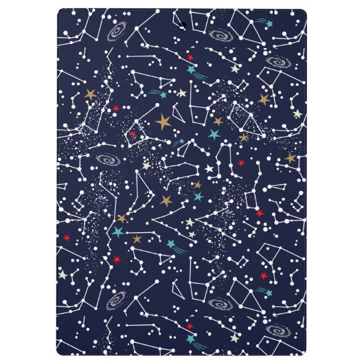 Space Pattern Klembord (Achterkant)