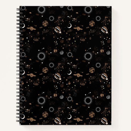 Space Pattern Notitieboek (Voorkant)