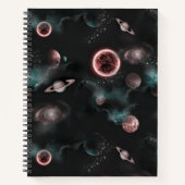 Space Pattern Notitieboek (Voorkant)