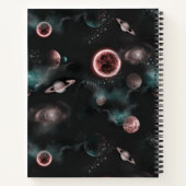 Space Pattern Notitieboek (Achterkant)