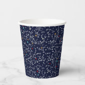 Space Pattern  Papieren Bekers (Voorkant)