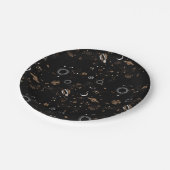 Space Pattern Papieren Bordje (Gekanteld)