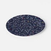 Space Pattern  Papieren Bordje (Gekanteld)