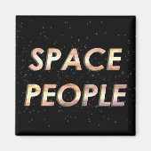 Space People - De Magneet! Magneet (Voorkant)