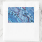 Space Phat Dyes Tie Dyes Rechthoekige Sticker (Tas)