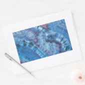 Space Phat Dyes Tie Dyes Rechthoekige Sticker (Envelop)