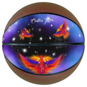 Space Phoenix Nebula Basketbal (Voorkant)