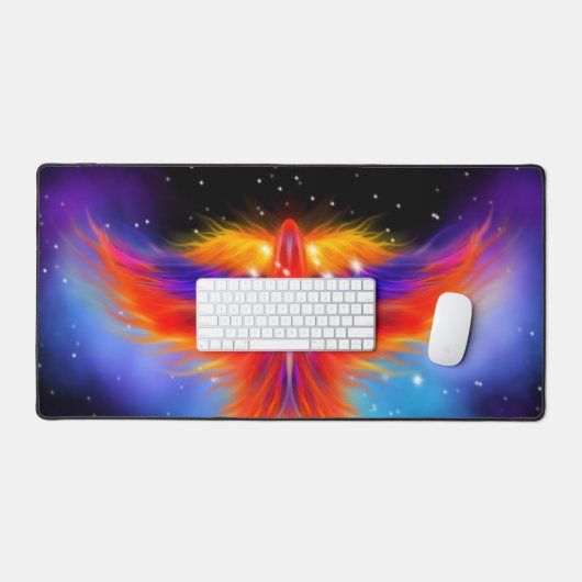 Space Phoenix Nebula Bureaumat (Keyboard & Muis)