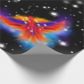Space Phoenix Nebula Cadeaupapier (Hoek)