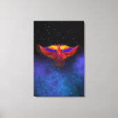 Space Phoenix Nebula Canvas Afdruk (Voorkant)