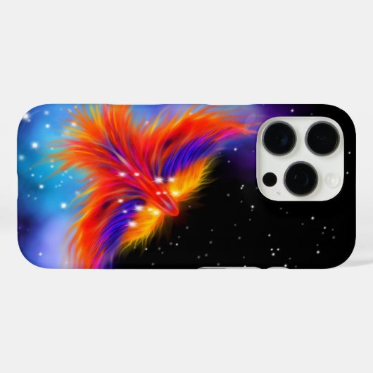 Space Phoenix Nebula Case-Mate iPhone Case (Achterkant (horizontaal))