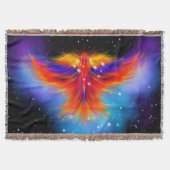 Space Phoenix Nebula Deken (Voorkant)