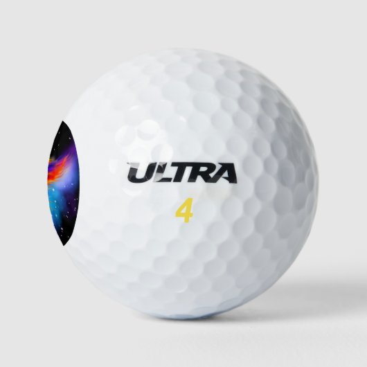 Space Phoenix Nebula Golfballen (Logo)