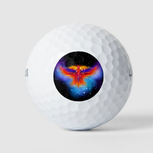 Space Phoenix Nebula Golfballen (Voorkant)