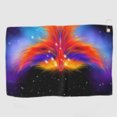 Space Phoenix Nebula Golfhanddoek (Horizontaal)