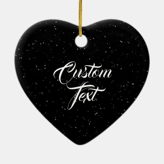 Space Phoenix Nebula Keramisch Ornament (Achterkant)