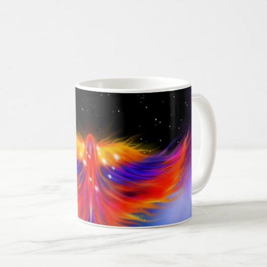 Space Phoenix Nebula Koffiemok (Voorkant rechts)