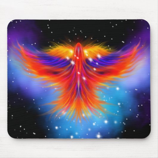 Space Phoenix Nebula Muismat (Voorkant)