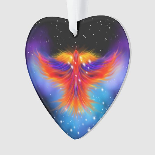 Space Phoenix Nebula Ornament (voorkant)