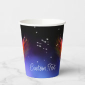 Space Phoenix Nebula Papieren Bekers (Links)