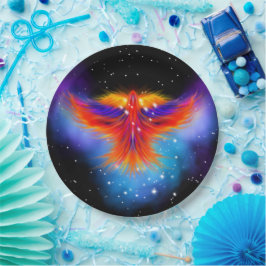 Space Phoenix Nebula Papieren Bordje