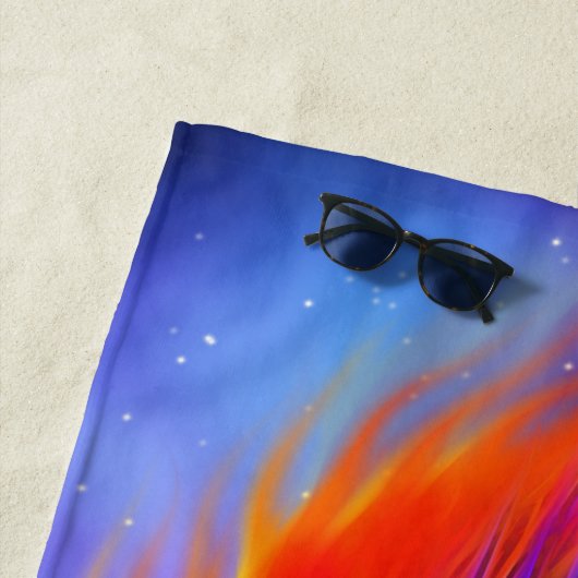 Space Phoenix Nebula Strandlaken (In situ)